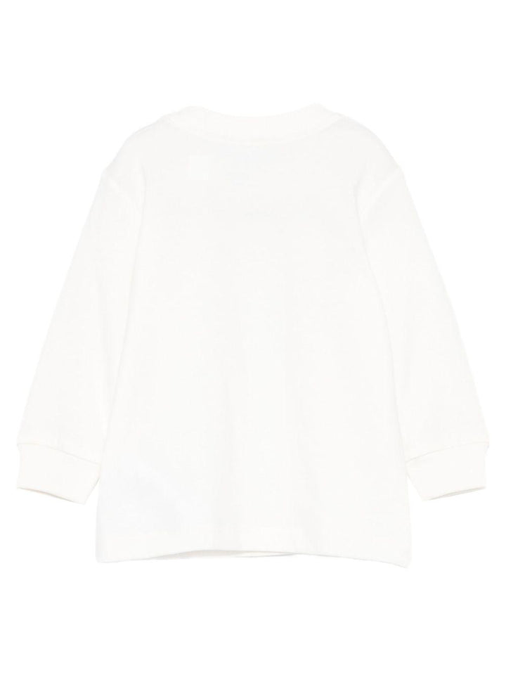 T-shirt bianco per neonato 320P00513 001 Ralph Lauren Kids 