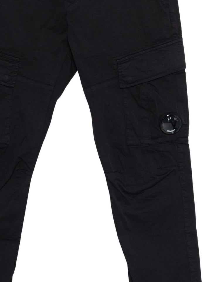Pantalone nero per bambino CPP004LRC05 60100 C.P Company Kids 