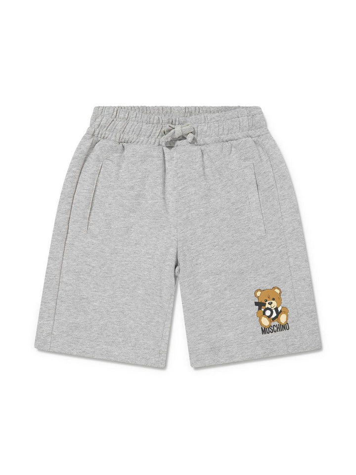 Completo sportivo rosso/grigio per bambino