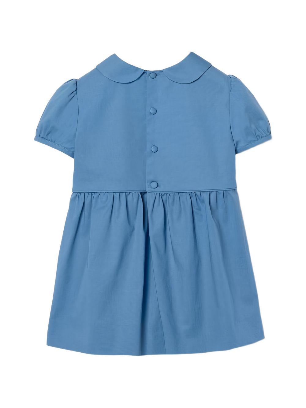 Abito blu per neonata 856521ZB365 4131 Gucci Kids 