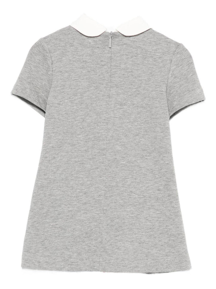 Abito grigio chiaro per neonata 828786XJHDW 1183 Gucci Kids 