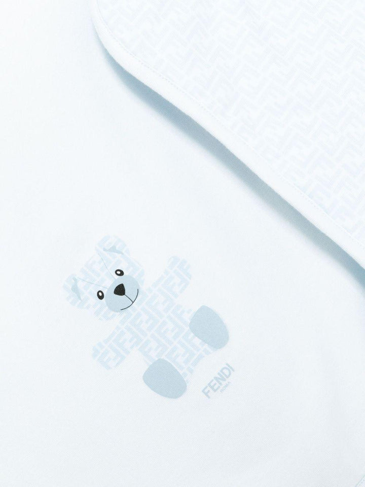 Coperta azzurra per neonato
