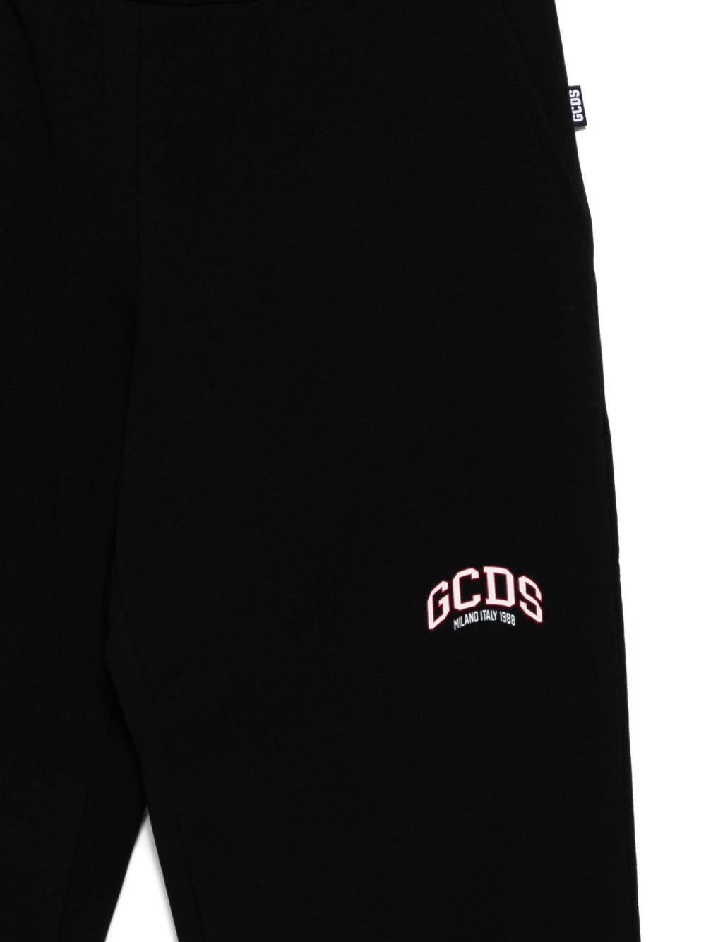Pantalone nero per bambino B2JM3016BA5 99 Gcds Kids 