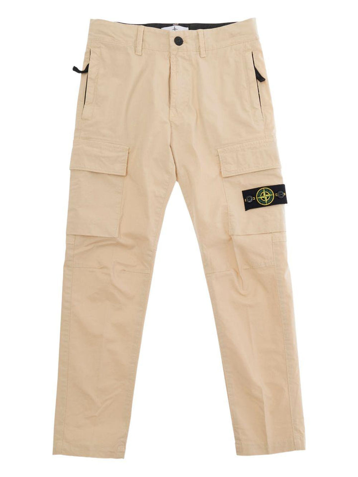 Pantalone beige per bambino 63100004S0001 V0090 Stone Island Kids 