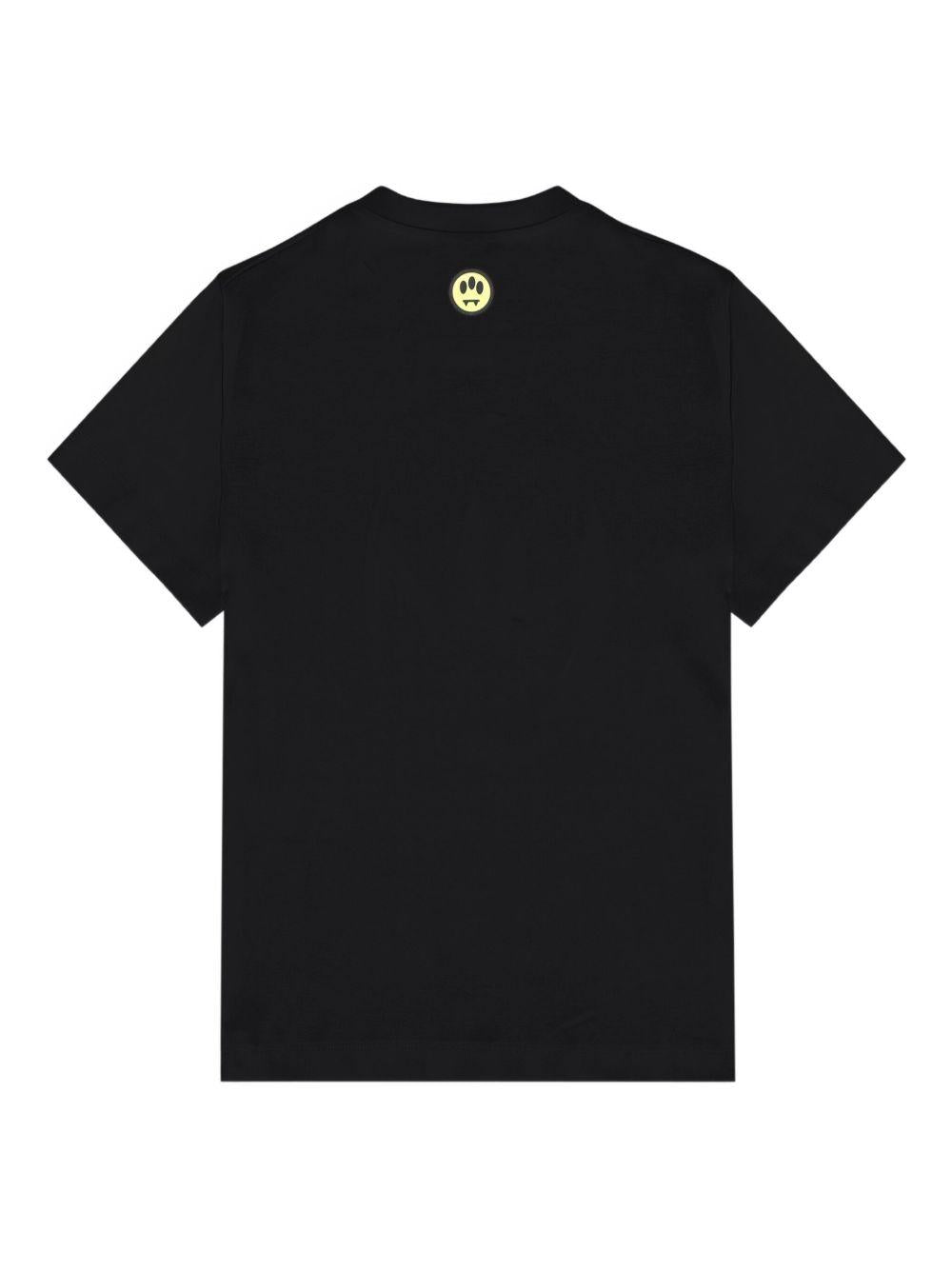 T-shirt nero per bambino F5BKJUTH244 110 Barrow Kids 
