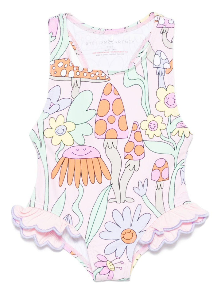 Costume rosa chiaro per neonata