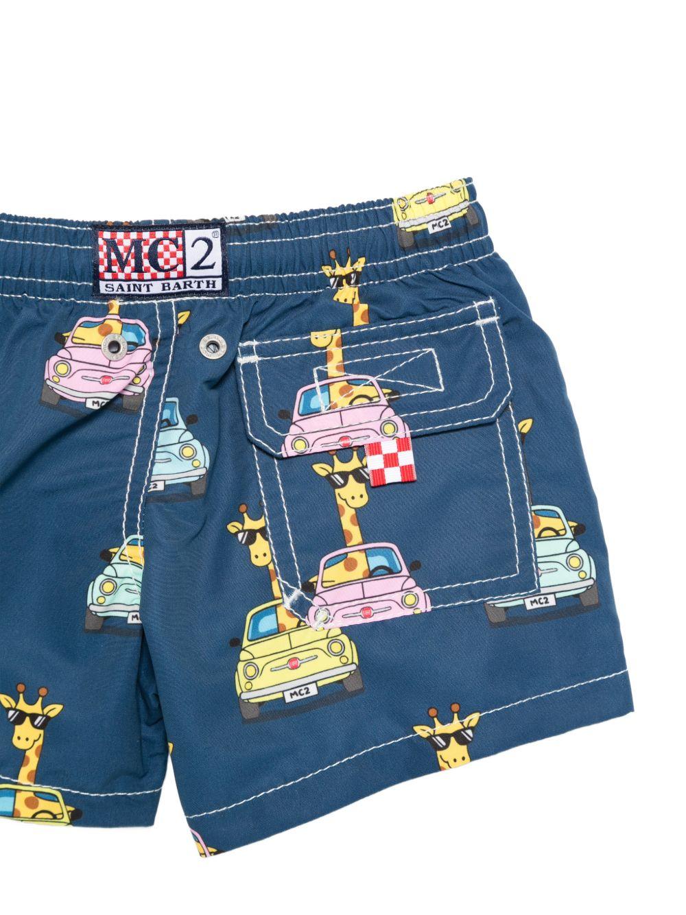 Costume blu per bambino JEA0001 00074L MC2 Saint Barth Kids 