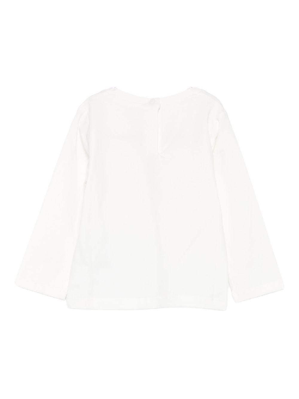 T-shirt bianco per neonata HF5026J0088 03Q21 Liu Jo 