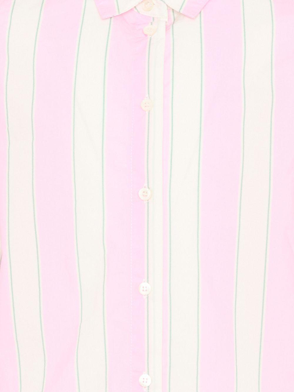 Camicia rosa/bianca per bambino BRIG003 00897L MC2 Saint Barth Kids 