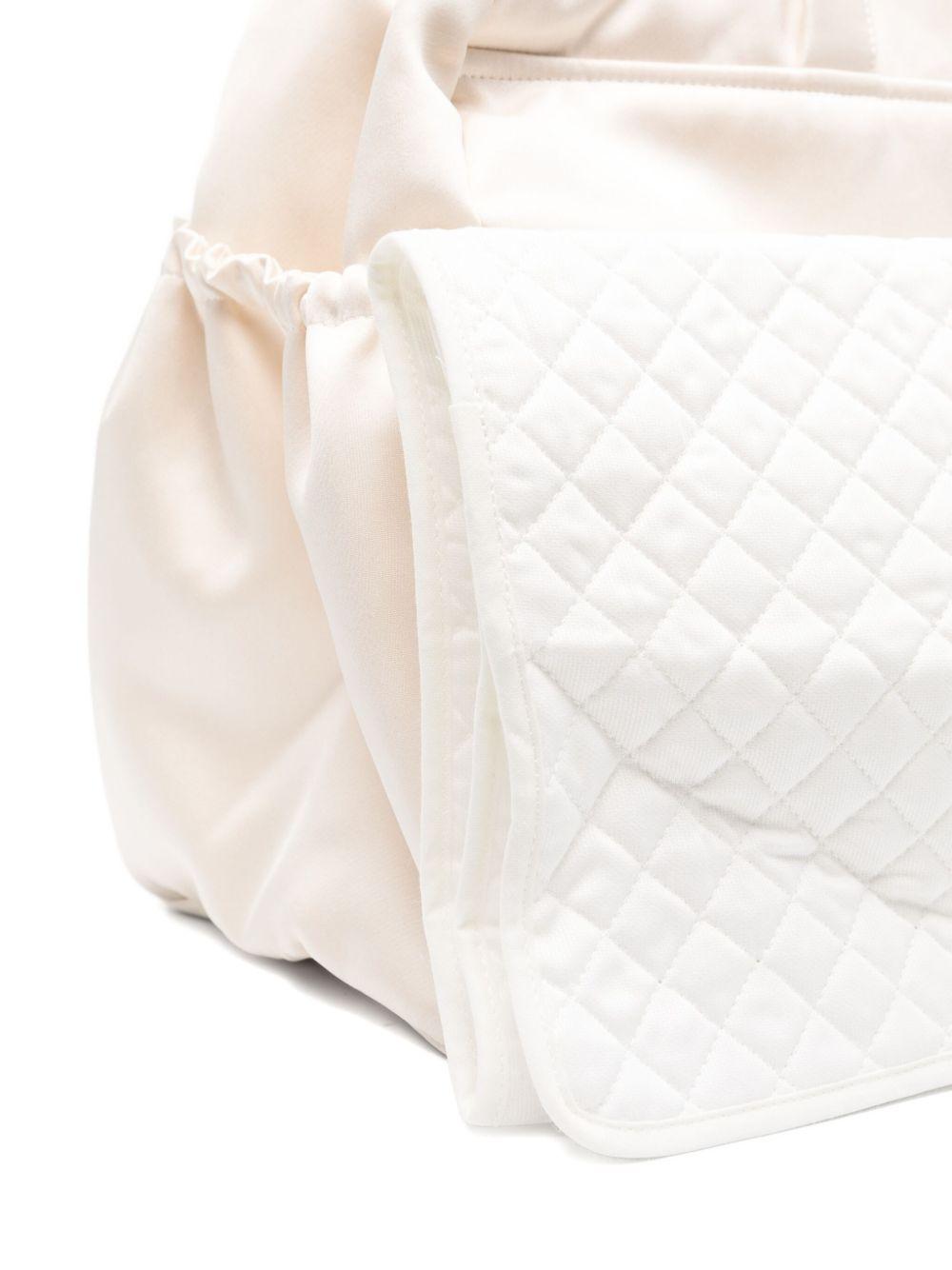 Borsa mamma bianca ENBO0270RA016 0067 Elisabetta Franchi Kids 