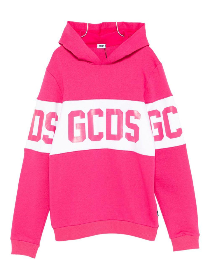Felpa rosa fucsia per bambina B2JU1926BA2 59 Gcds Kids 