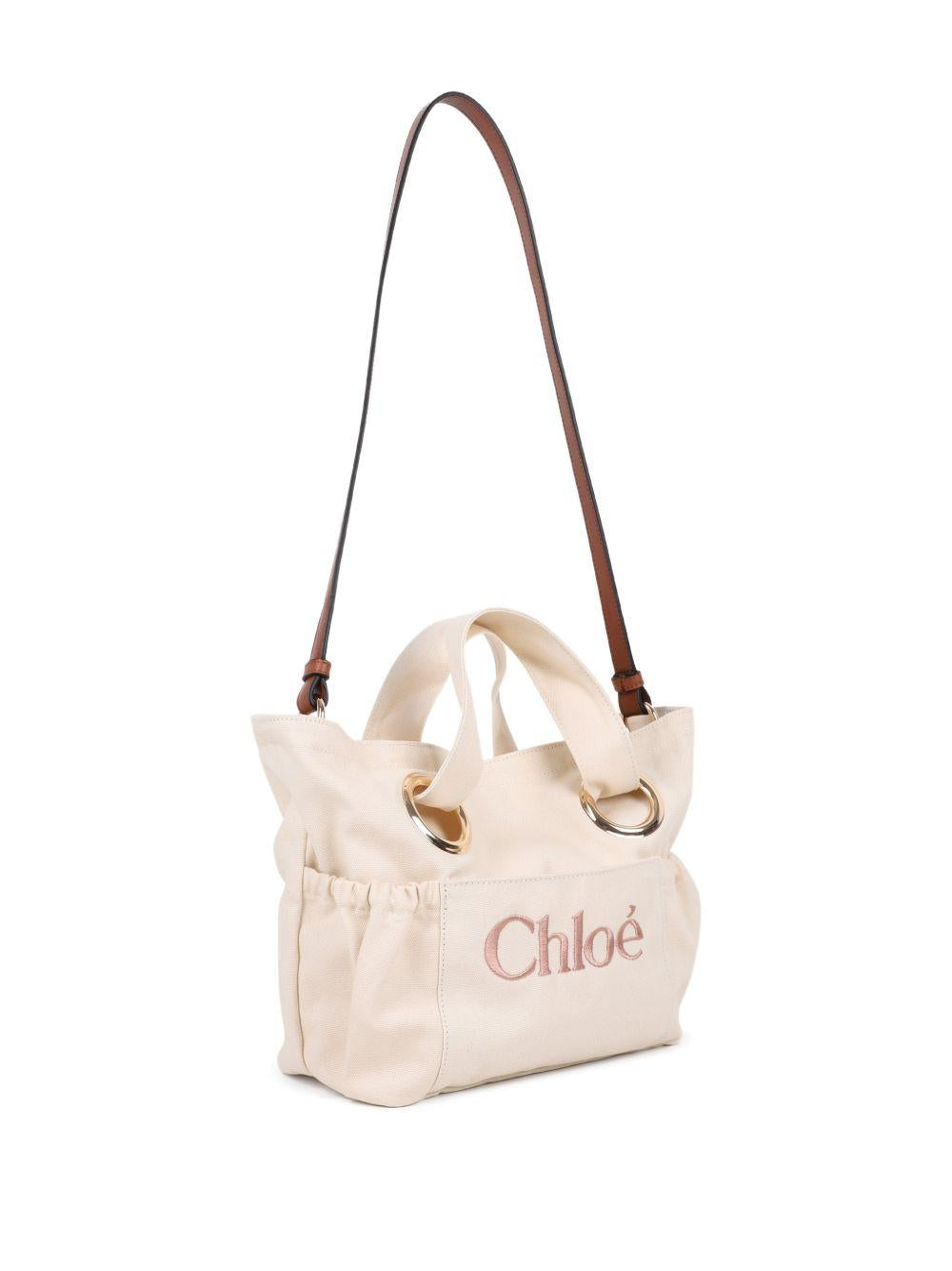 Borsa ecru per bambina C20872 148 Chloe 