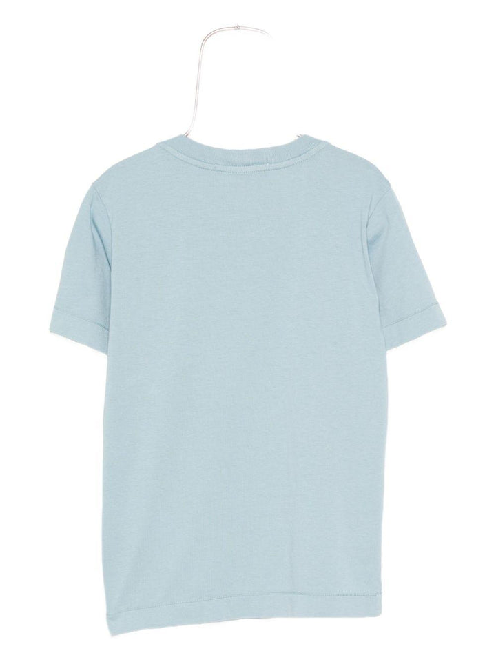 T-shirt azzurro per bambino 62100002S0047 V004A Stone Island Kids 