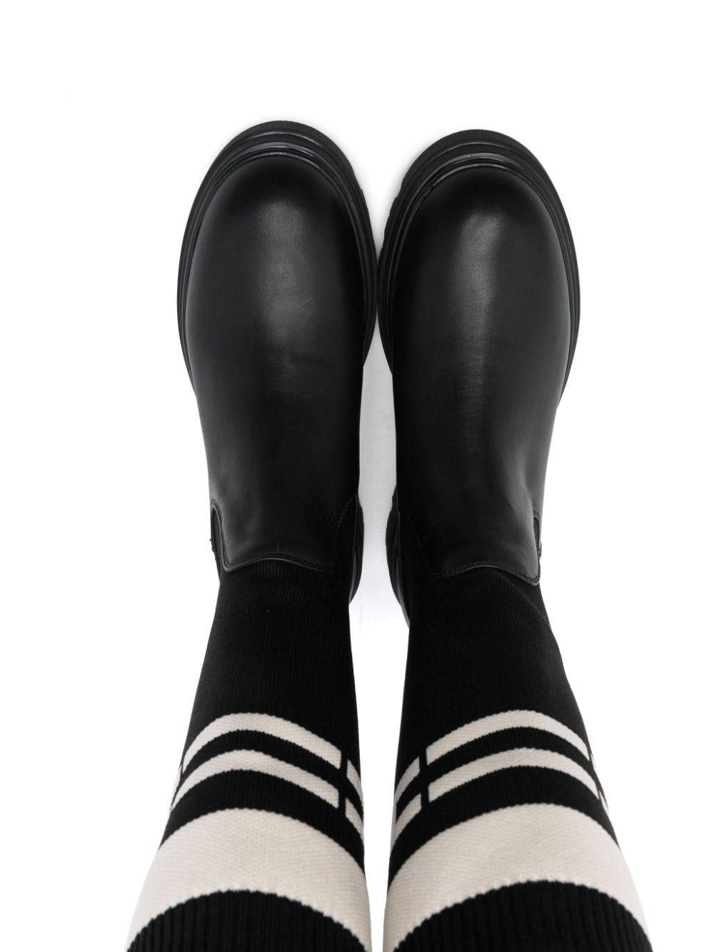 Black boots for girls