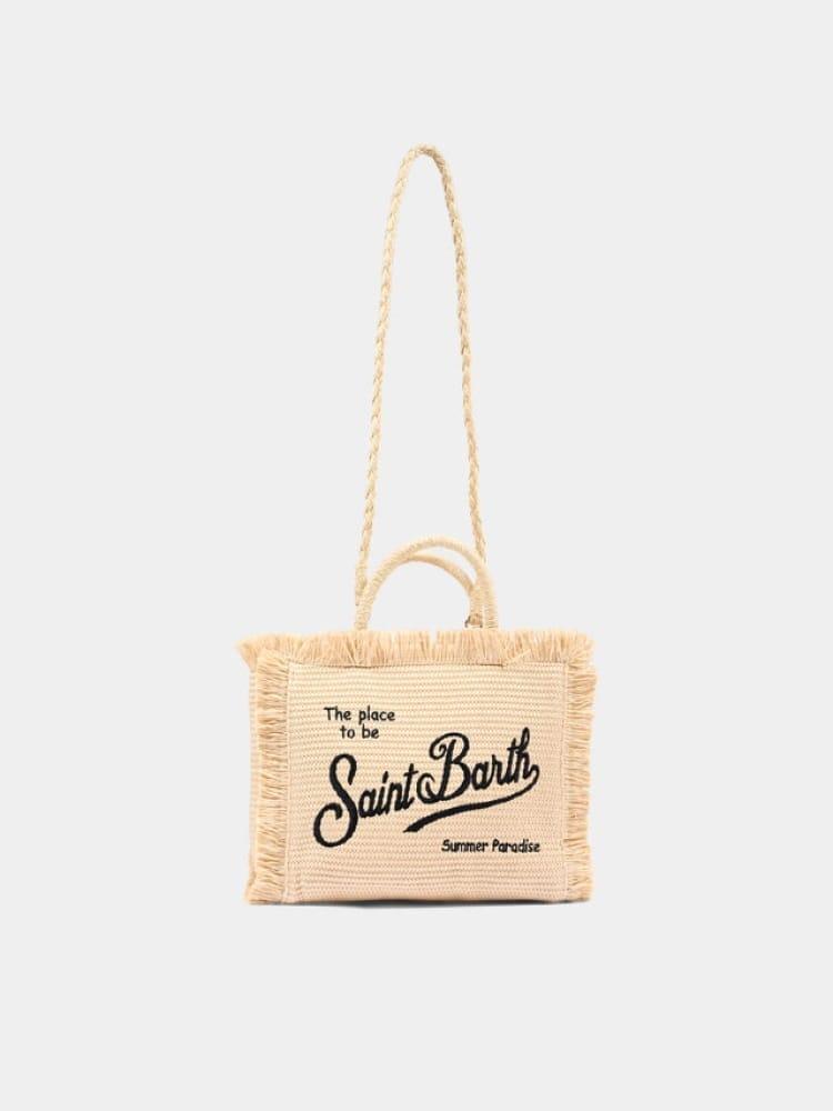 Borsa beige per bambina COL0017 00421L MC2 Saint Barth Kids 