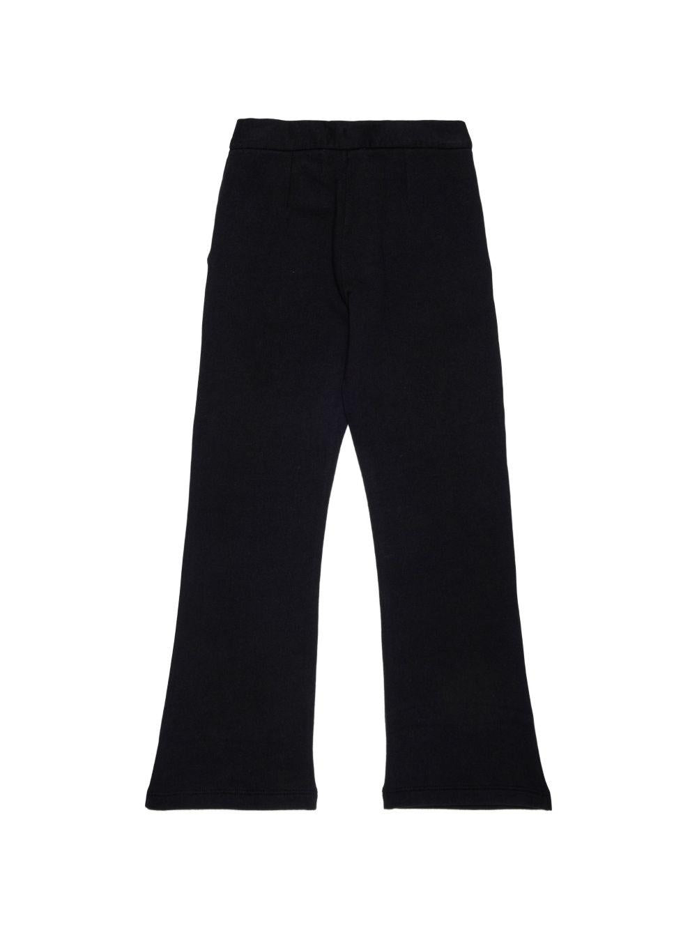 Pantalone nero per bambina M01911M00SH 0M900 Marni Kids 