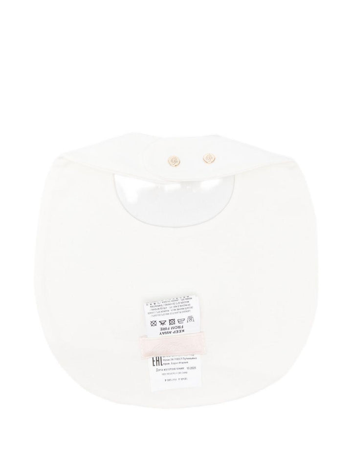 Bavetta bianca per neonata BNBA0130JF031 0242 Miss Blumarine 