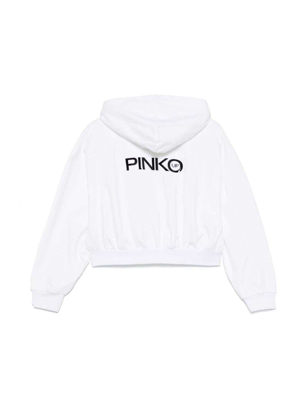 White sweatshirt for girls