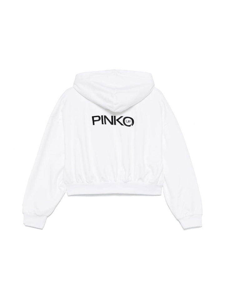 White sweatshirt for girls