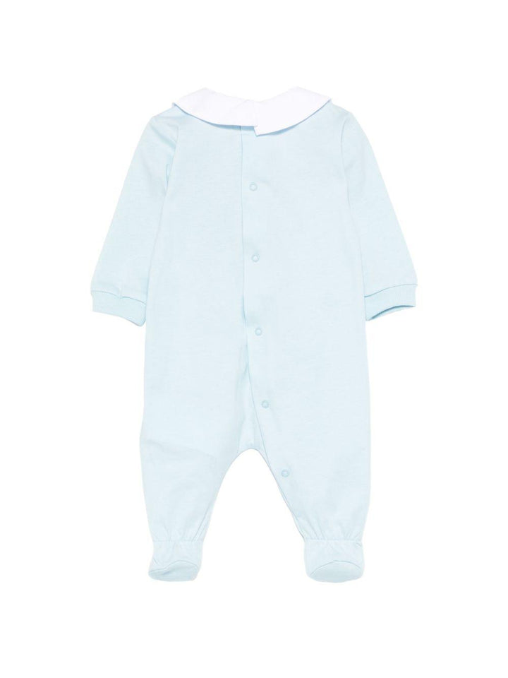 Tutina azzurra per neonato MUT04QLAA02 40304 Moschino Kids 