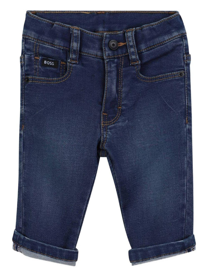 Jeans blu per neonato J52439 Z07 Boss Kids 