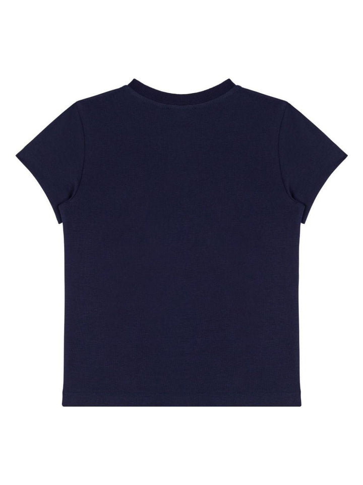 Blue cotton t-shirt for boys