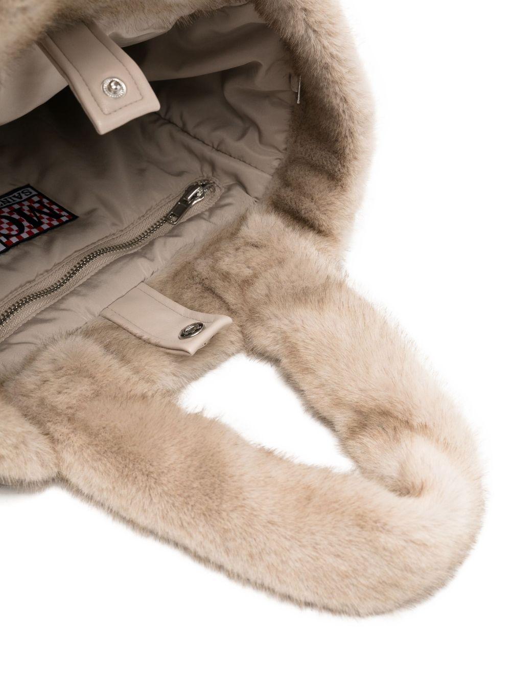 Borsa beige per bambina COL0033 00289I MC2 Saint Barth Kids 