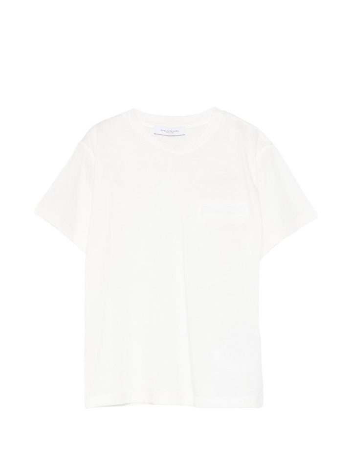 T-shirt bianca per bambino PP4213 GES Paolo Pecora Kids 