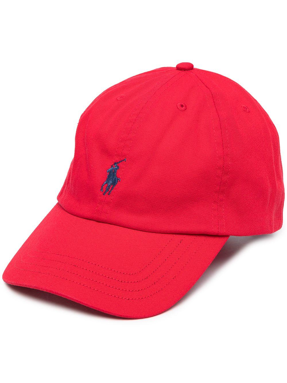 Cappello rosso per bambino 322552489 003 Ralph Lauren Kids 