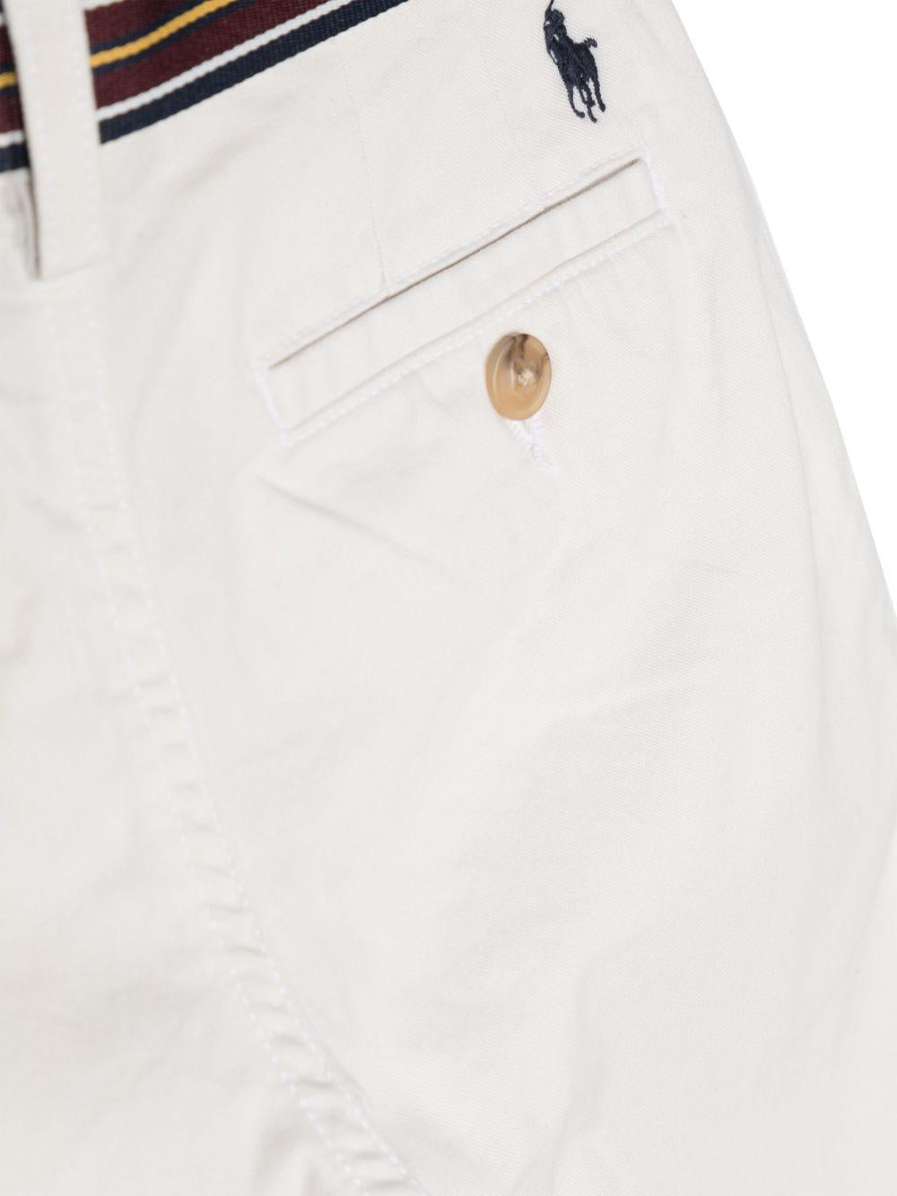 Bermuda bianca per bambino 322863960 013 Ralph Lauren Kids 