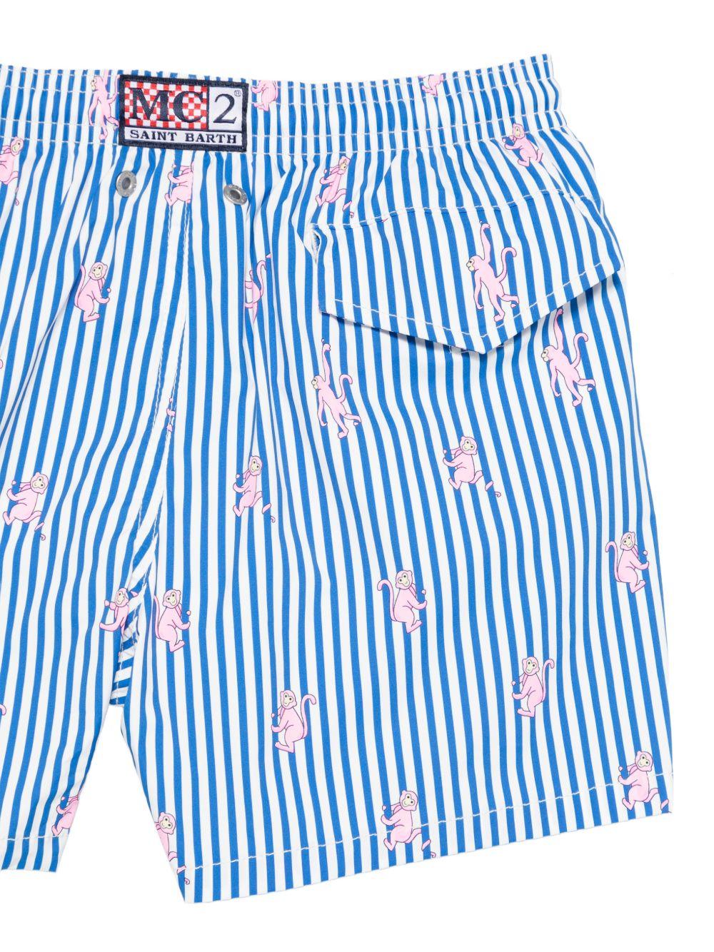 Costume azzurro per bambino JEA0022 00225L MC2 Saint Barth Kids 