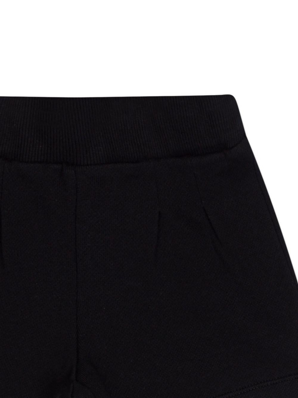 Bermuda nera per neonato BY6539Z3183 930 Balmain Kids 