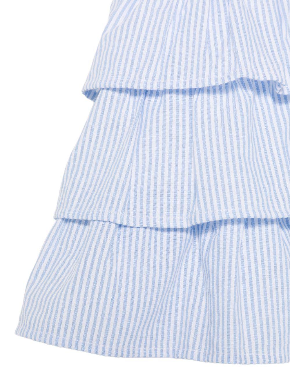 Abito bianco/azzurro per bambina KA6030T340A L9014 Liu Jo 