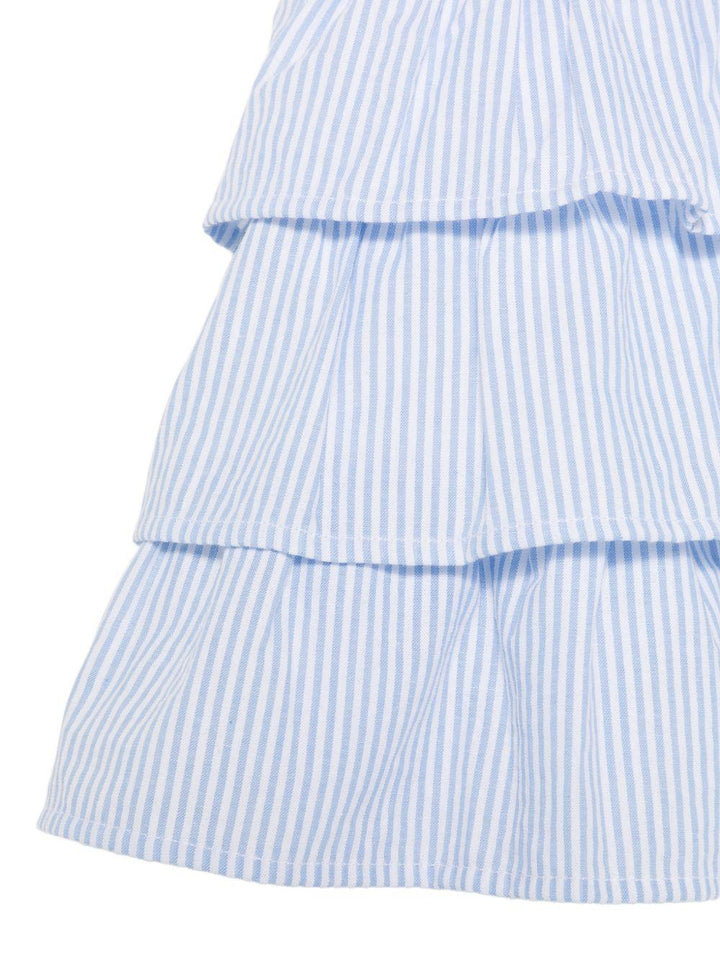 Abito bianco/azzurro per bambina KA6030T340A L9014 Liu Jo 