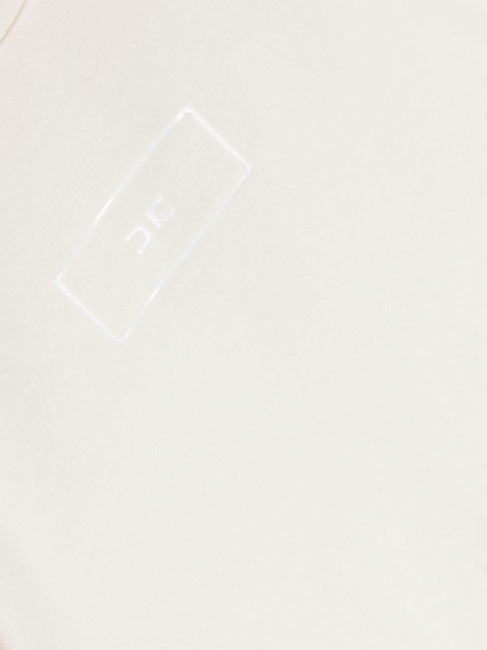 White dress for girls with logo