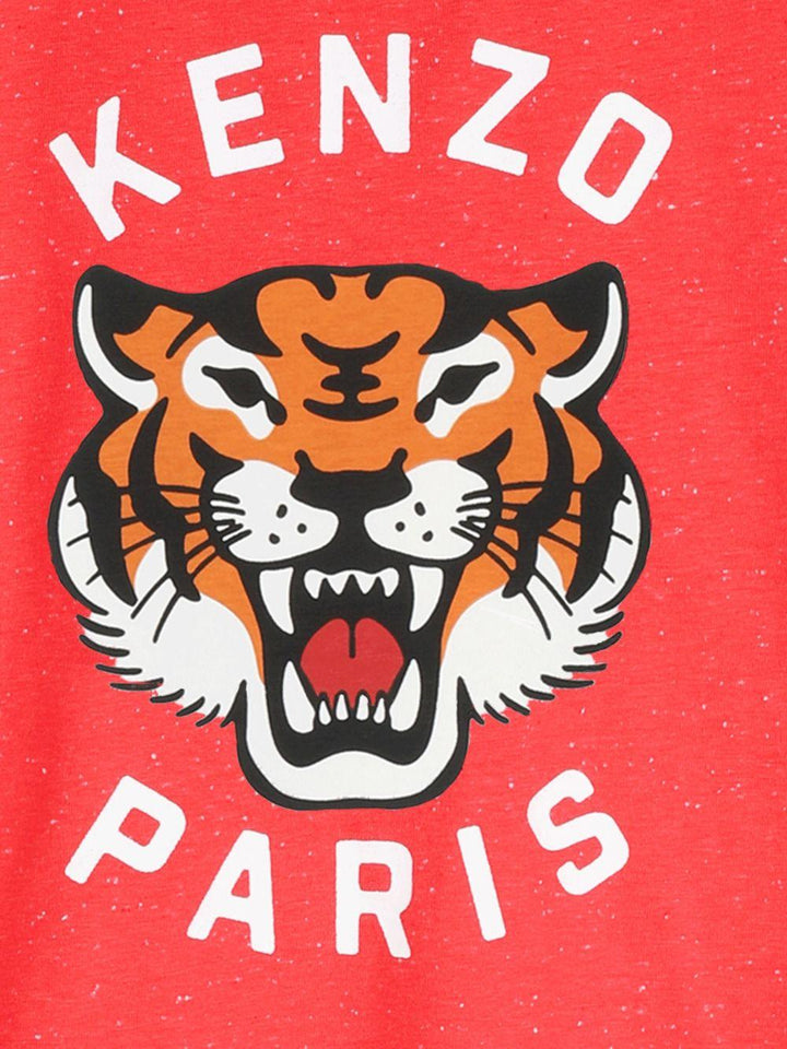 T-shirt rossa per bambino K61701 976 Kenzo Kids 