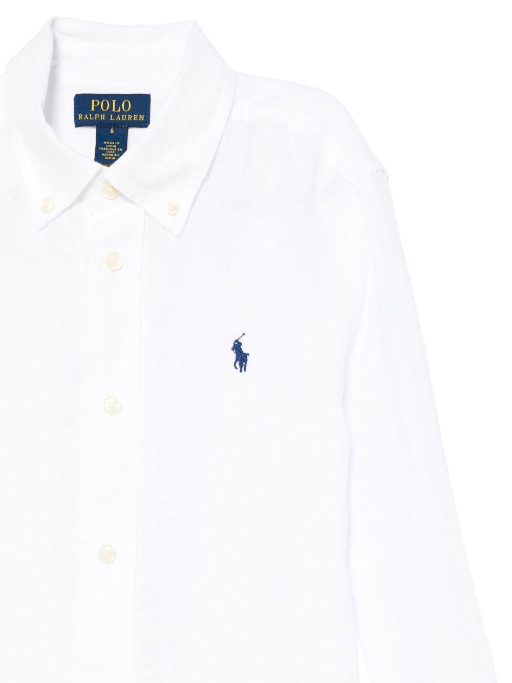 Camicia bianca per bambino 323967600 003 Ralph Lauren Kids 