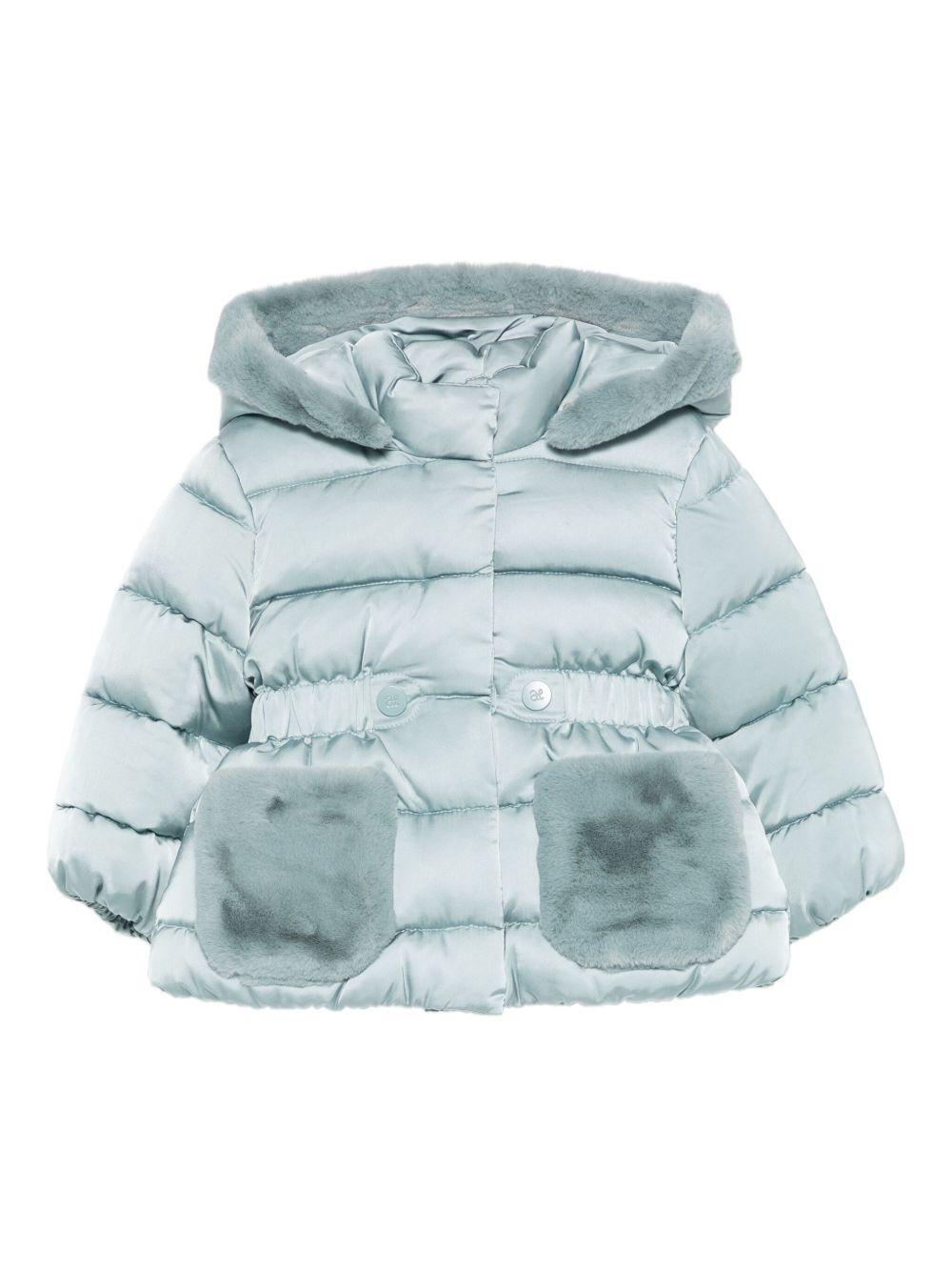 Giubbotto azzurro per neonata 5821 021 Abel & Lula 
