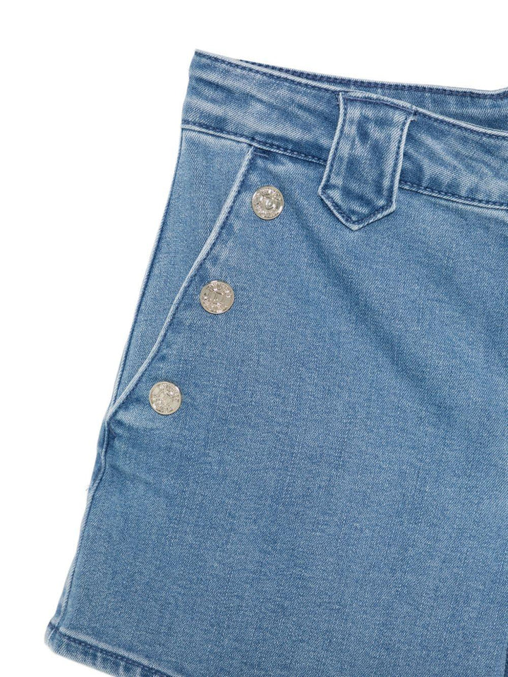 Bermuda in jeans blu per bambina 261GJ2063 03451 Twin Set 