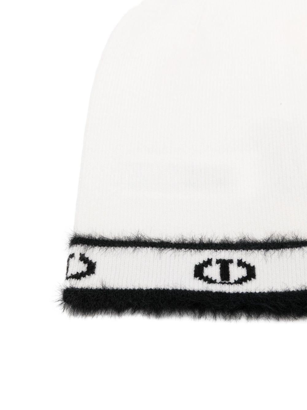Cappello bianco per bambina 252GJ501H 10973 Twin Set 