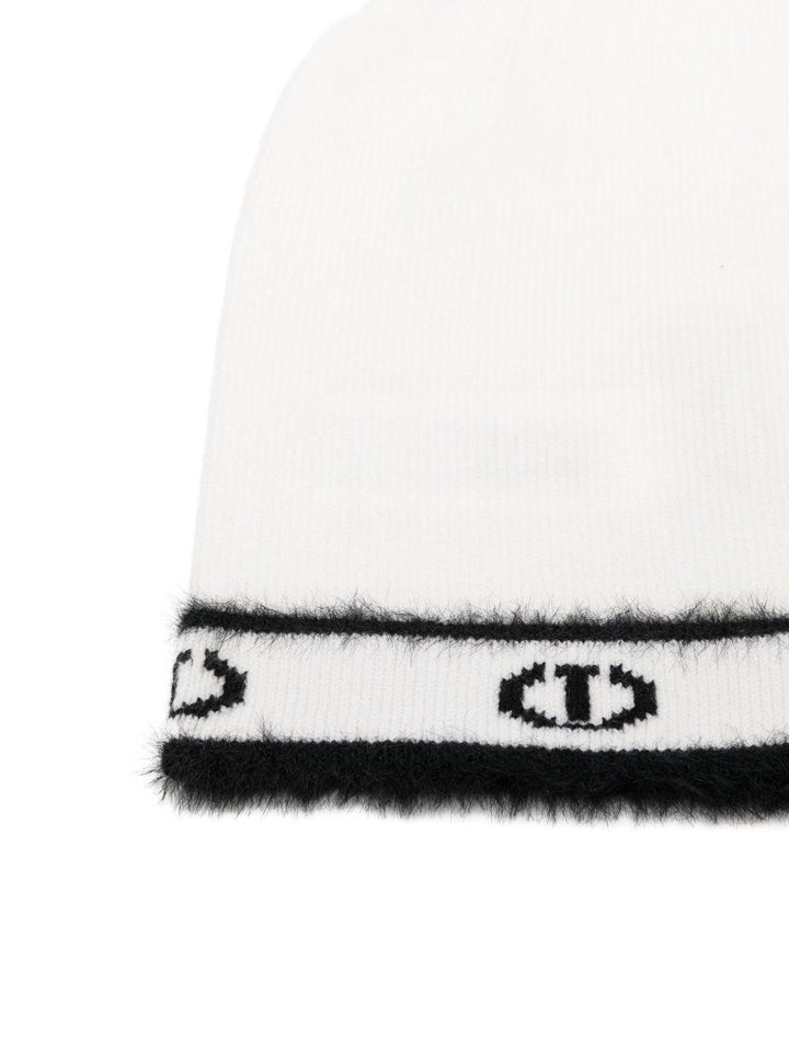 Cappello bianco per bambina 252GJ501H 10973 Twin Set 