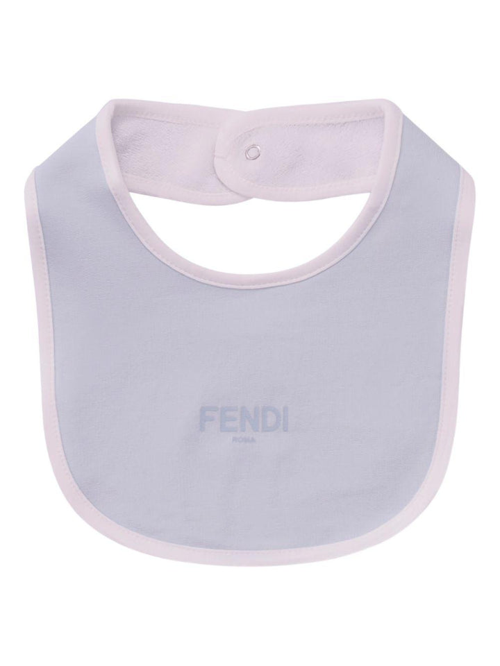 Tutina azzurra/bianca per neonato BUK1608RA F19J4 Fendi Kids 
