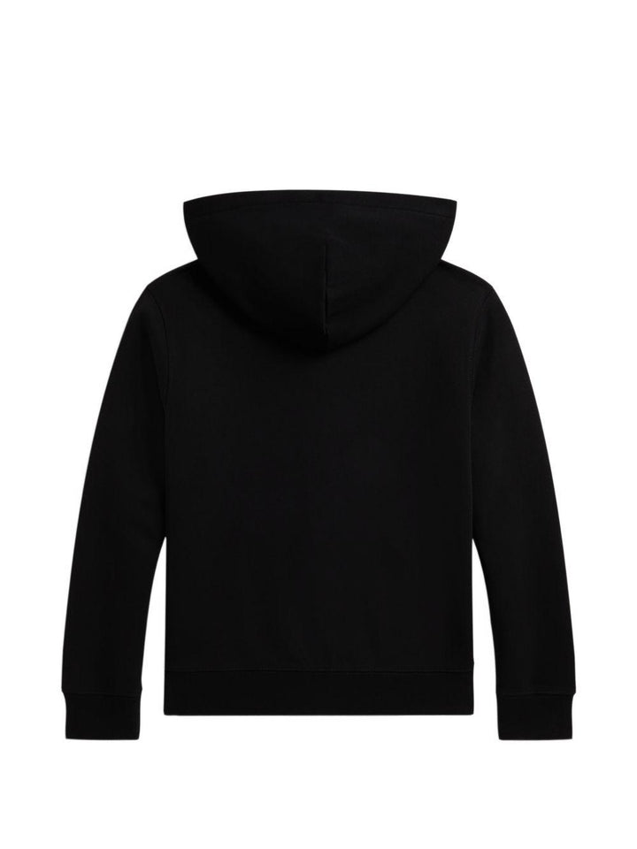 Felpa nera per bambino 323A95762 005 Ralph Lauren Kids 