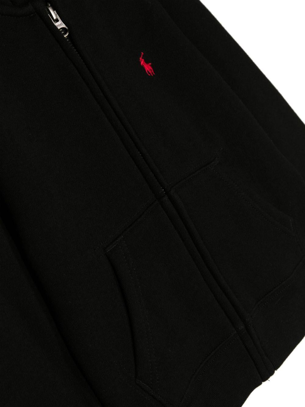 Felpa nera per bambino 323547626 003 Ralph Lauren Kids 