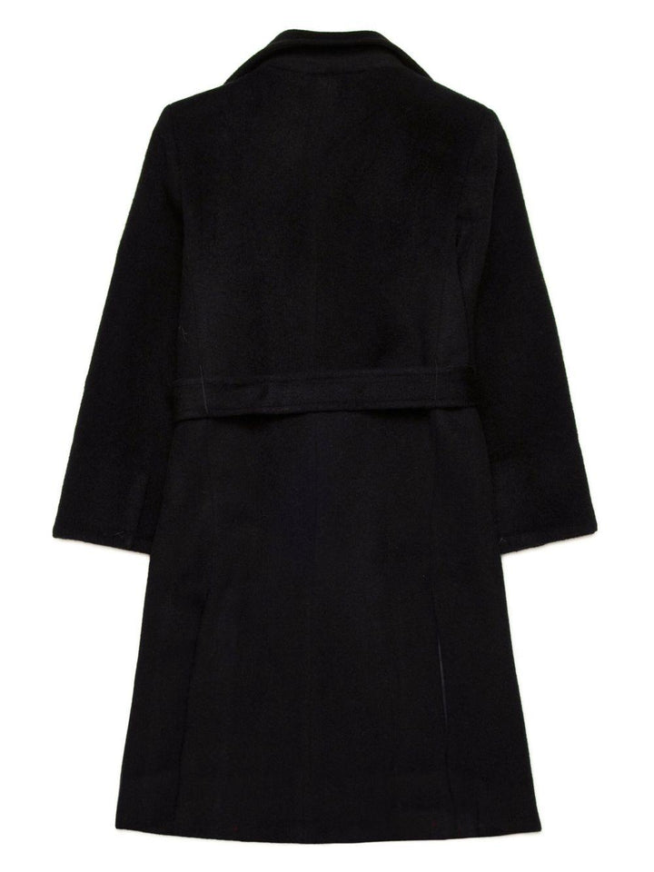 Cappotto nero per bambina MX0001MX052 MX900 Max&co Kids 