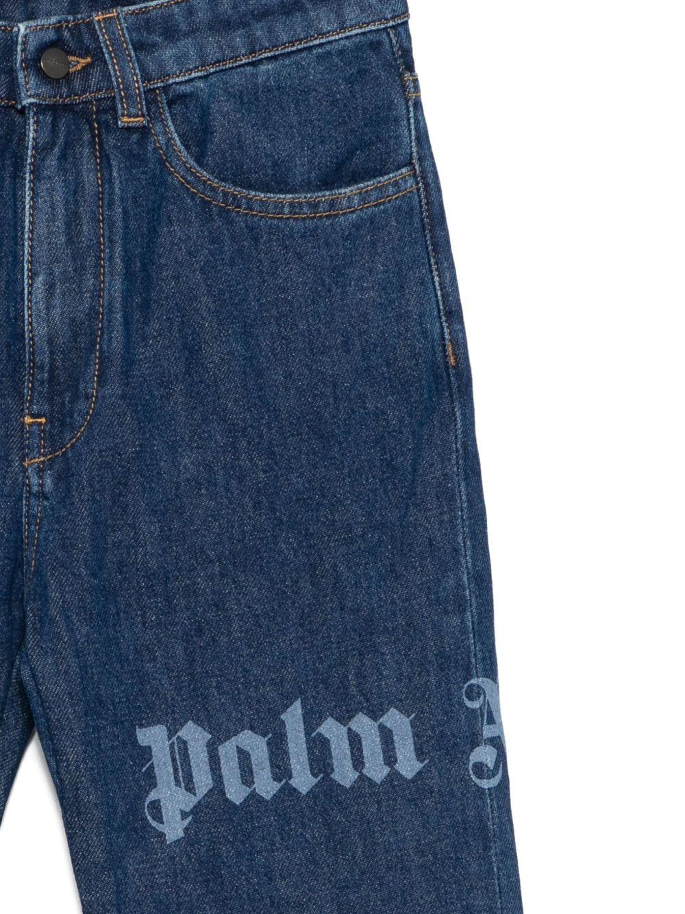 Jeans blu per bambino PBYA002F25DEN001 4540 Palm Angels Kids 