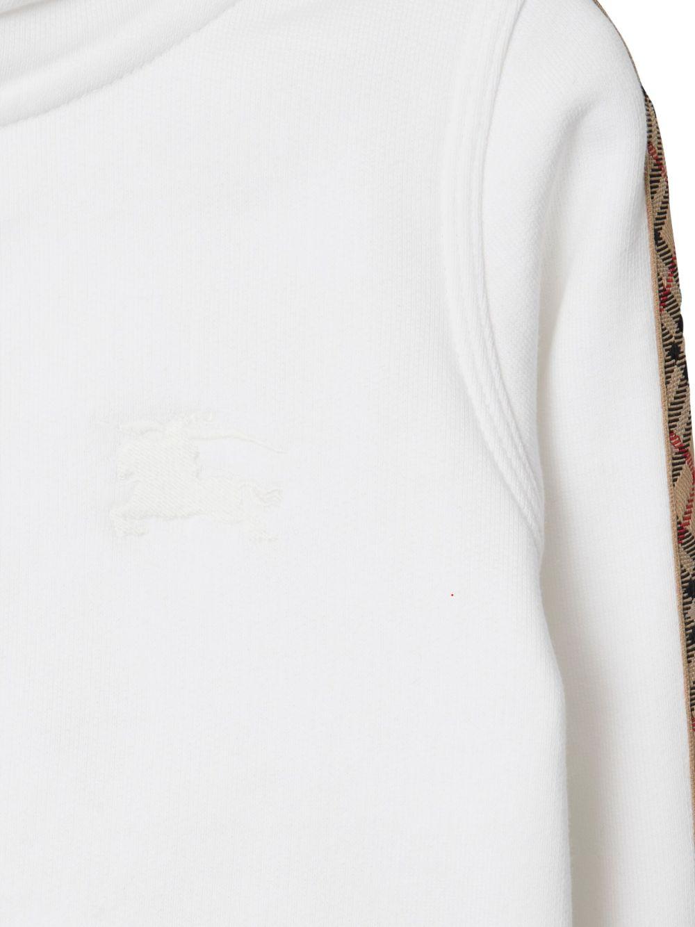 Felpa bianca per bambina 8111903 A1464 Burberry Kids 