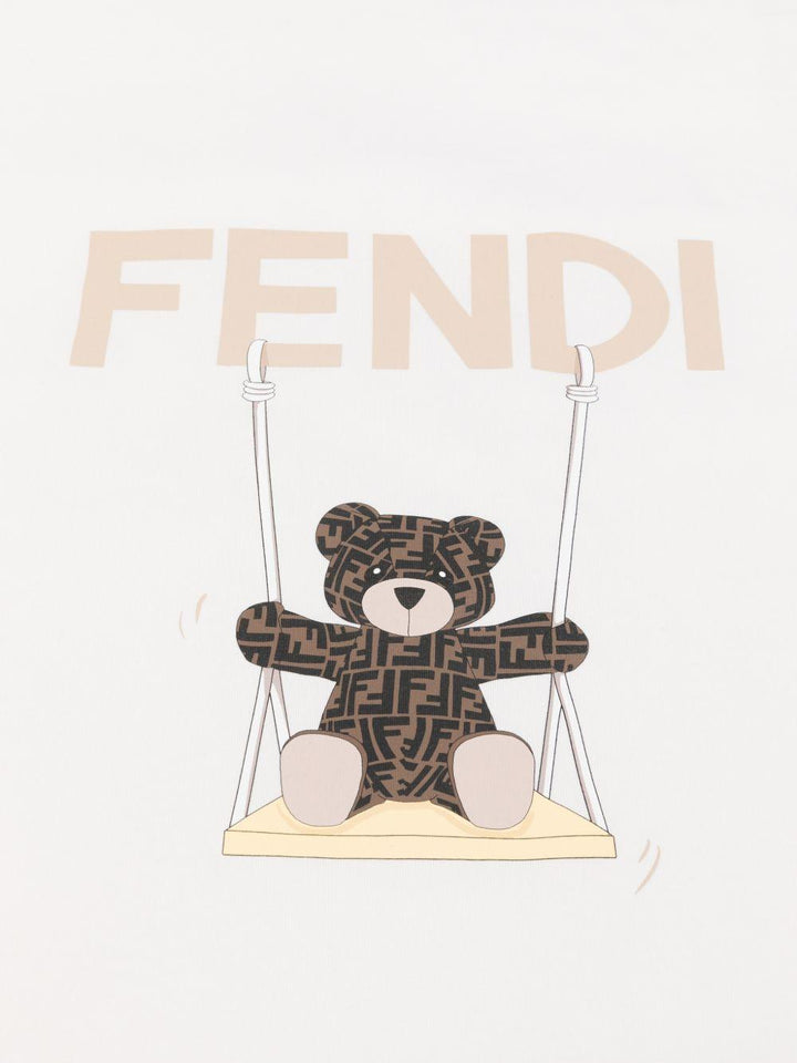 Coperta gesso per neonato BUJ339ST8 F0TU9 Fendi Kids 