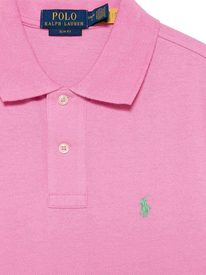 Polo rosa per bambino