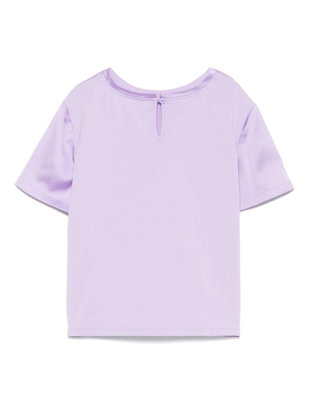 T-shirt viola lilla per bambina